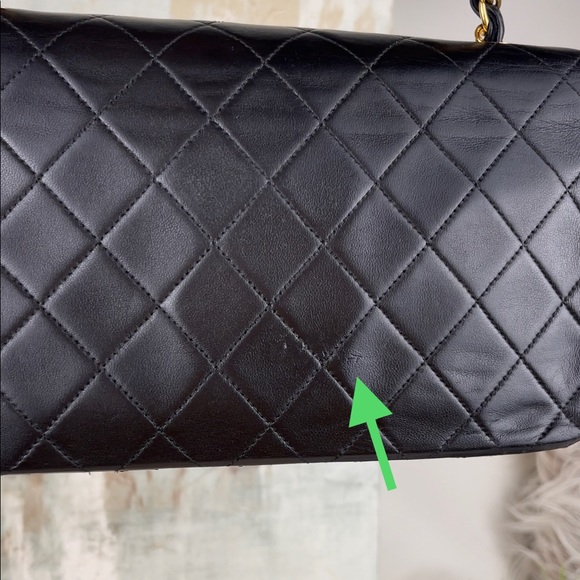 CHANEL CLASSIC FULL FLAP BLACK LAMBSKIN 24K GHW SMALL 🔥Like New!!!!🔥 - Picture 6 of 15